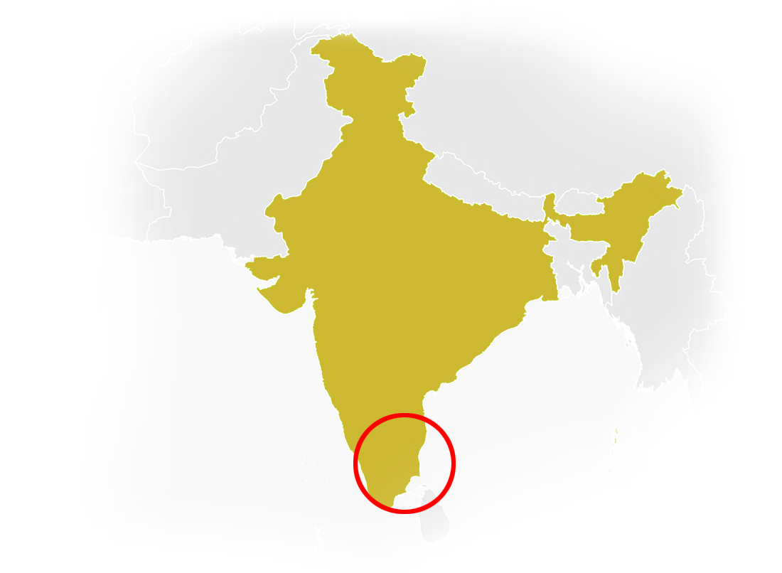 Tamil Nadu map